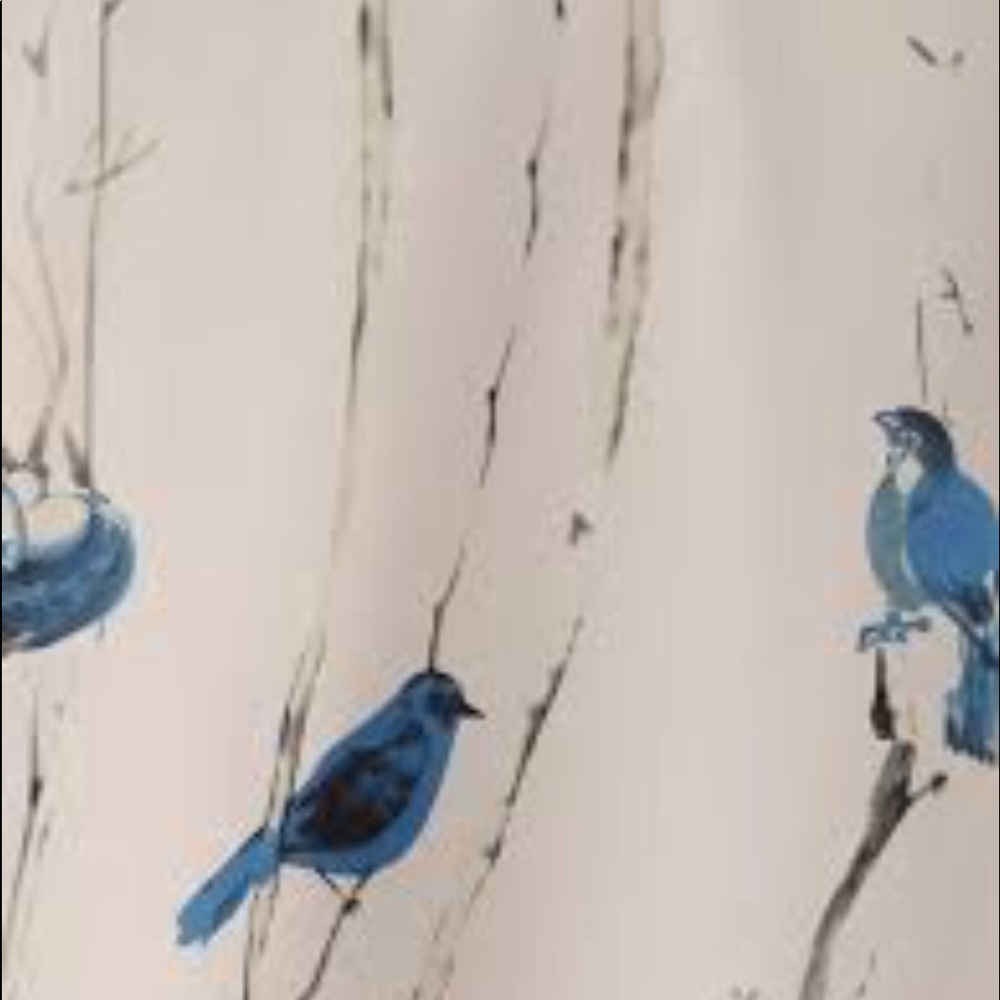🔺SALE🔺Blue nested Bird Graphic Top - Picture 4 of 6